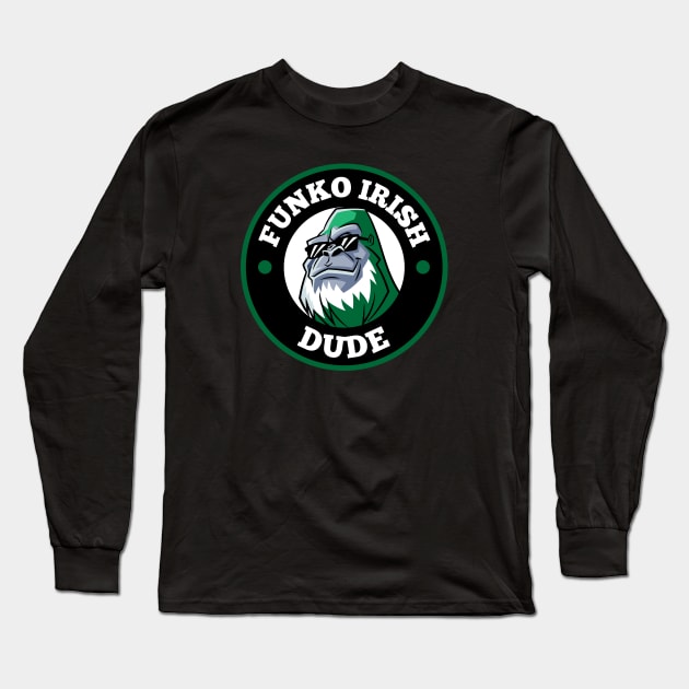 FUNKO IRISH DUDE LOGO Long Sleeve T-Shirt by KOPY KAT